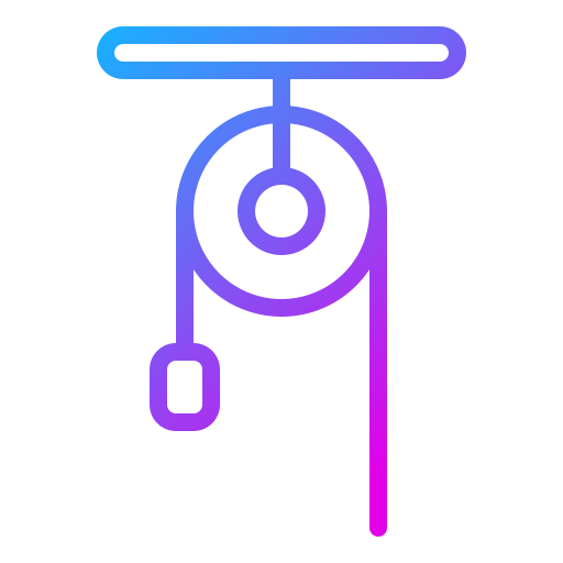 Pulley Generic Gradient icon