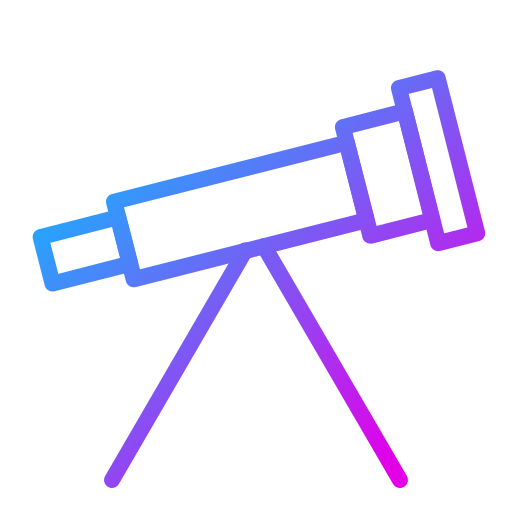 Телескоп Generic Gradient иконка
