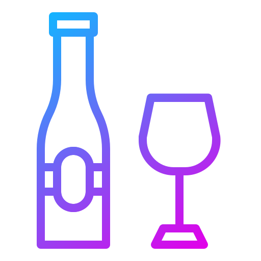 ワイングラス Generic Gradient icon
