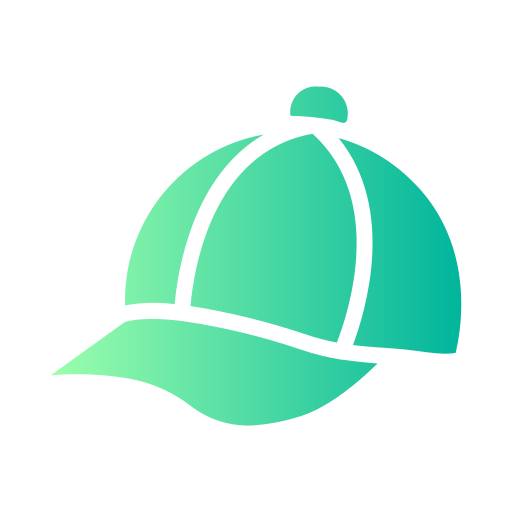 czapka Generic Flat Gradient ikona