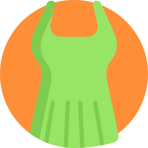 드레스 Detailed Flat Circular Flat icon