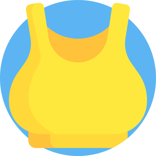 muskelshirt Detailed Flat Circular Flat icon