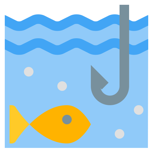 Ловит рыбу Generic Flat иконка