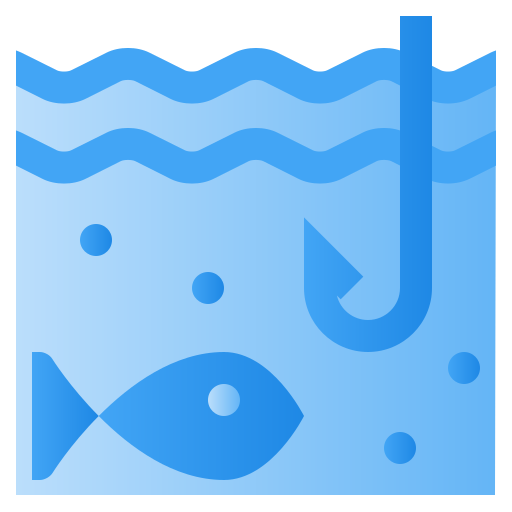 Fishing Generic Flat Gradient icon
