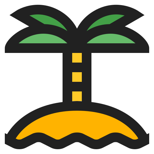 isla Generic Outline Color icono