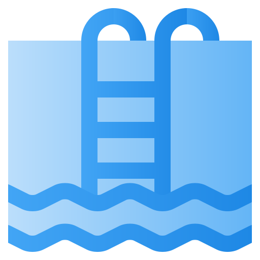 piscina Generic Flat Gradient icono