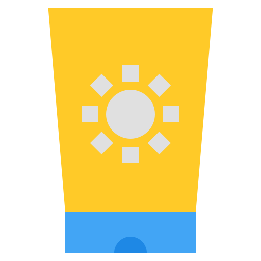crema solare Generic Flat icona
