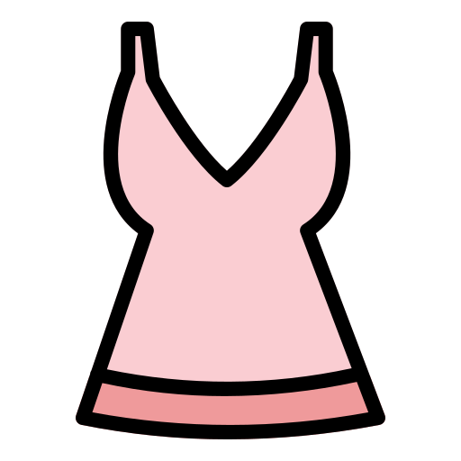 letnia sukienka Generic Outline Color ikona