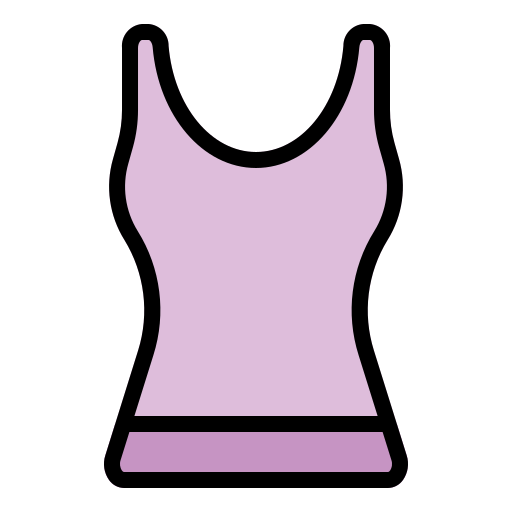 탱크탑 Generic Outline Color icon