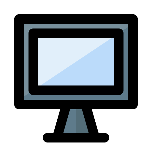 komputer Generic Outline Color ikona
