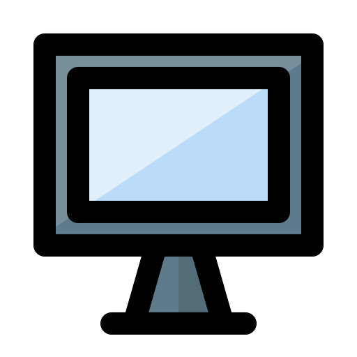 Computer Generic Outline Color icon