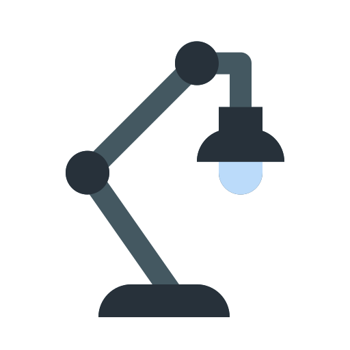 Desk lamp Generic Flat icon