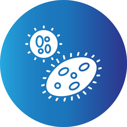 bactéries Generic Blue Icône