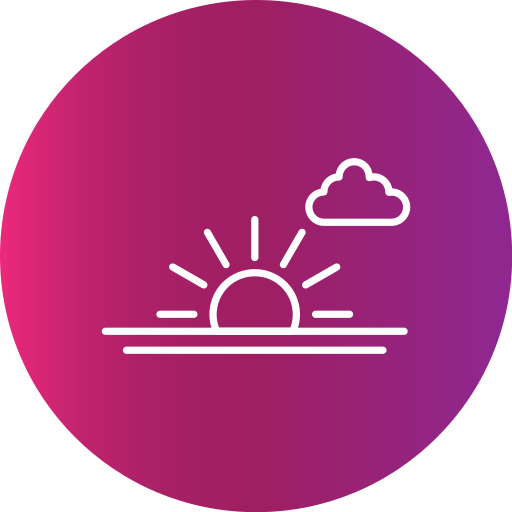 sonne Generic Flat Gradient icon