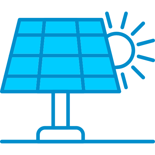 panneau solaire Generic Blue Icône