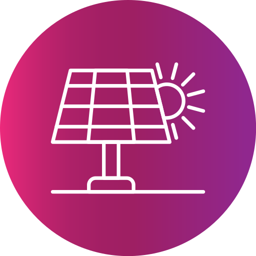 Solar panel Generic Flat Gradient icon