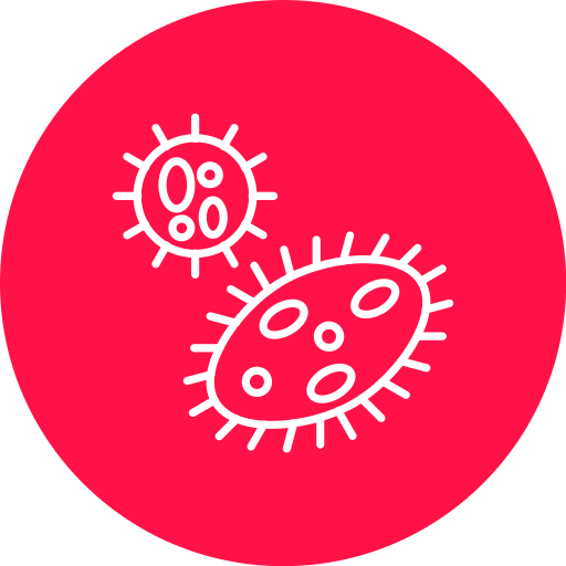 bacterias Generic Flat icono
