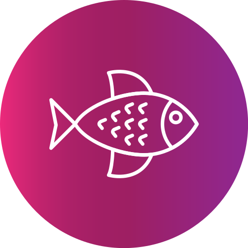 ryba Generic Flat Gradient ikona