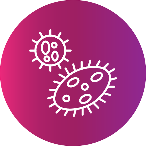 bakteria Generic Flat Gradient ikona