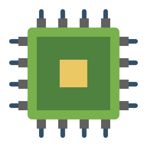 mikroczip Generic Flat ikona