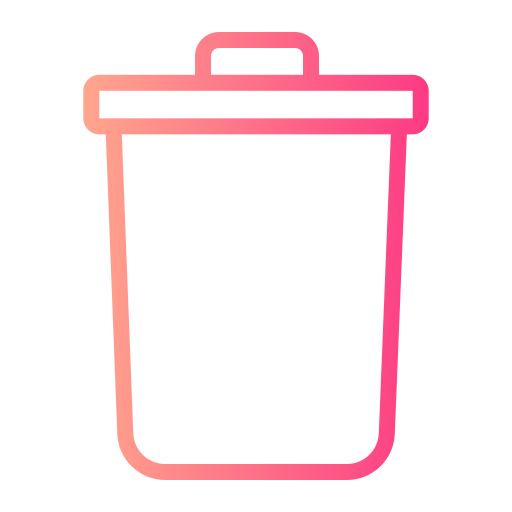 basura Generic Gradient icono