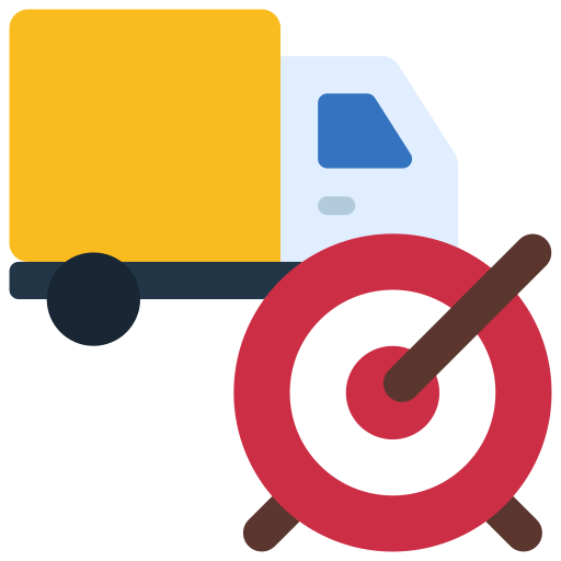 Logistics Juicy Fish Flat icon