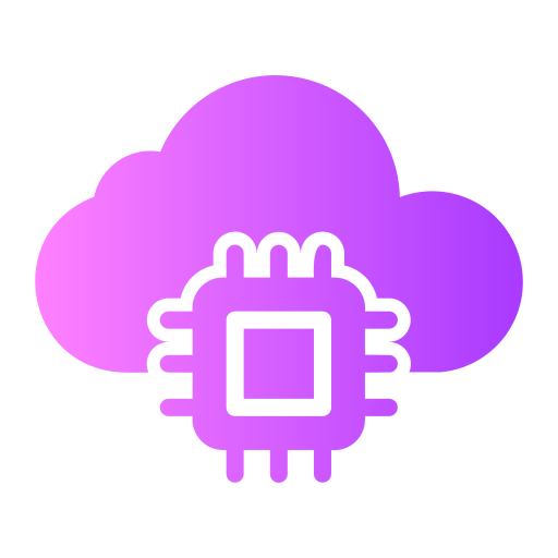cloud-verarbeitung Generic Flat Gradient icon