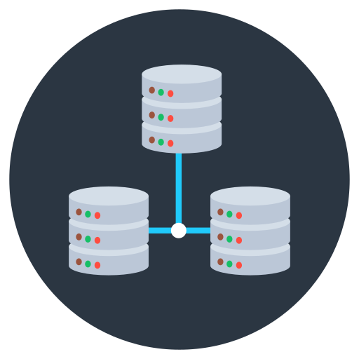 Data server Generic Circular icon