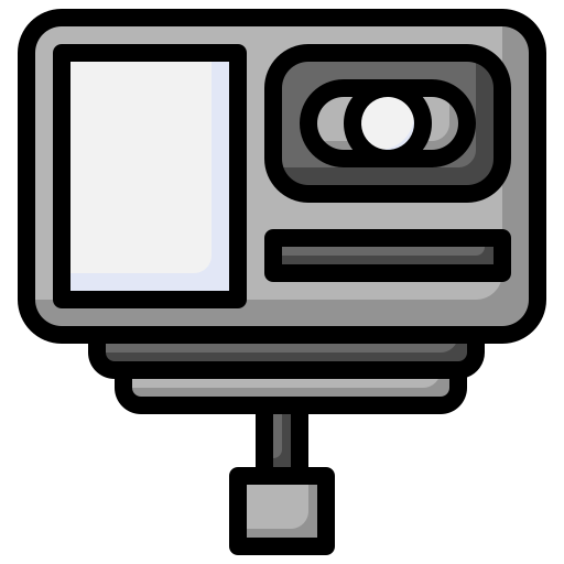 camcorder Surang Lineal Color icon