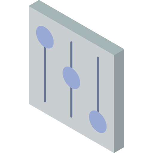 configuraciones Basic Miscellany Flat icono