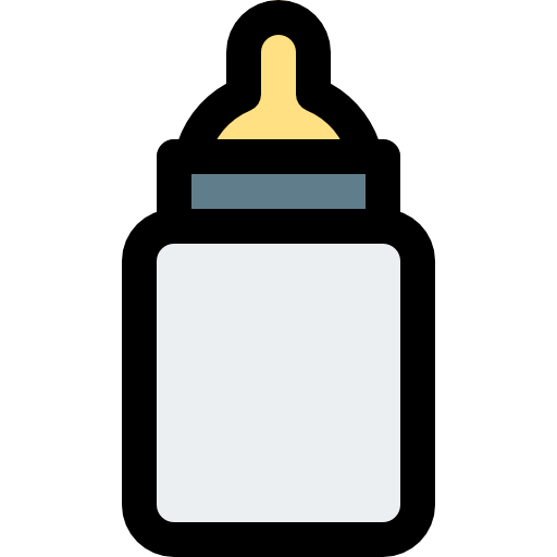 哺乳瓶 Pixel Perfect Lineal Color icon