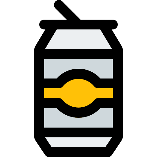 Beer can Pixel Perfect Lineal Color icon