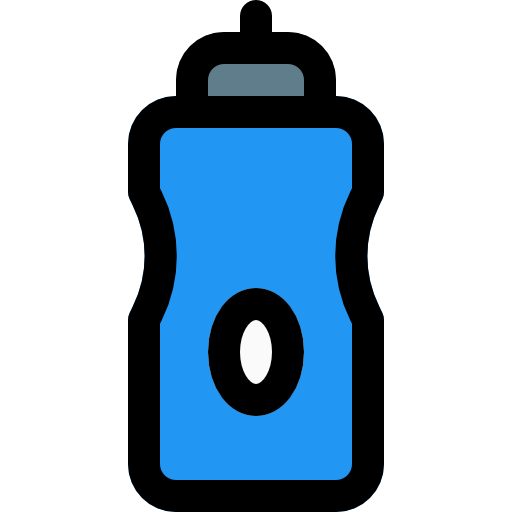 Бутылка с водой Pixel Perfect Lineal Color иконка