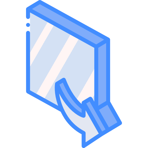 Send Basic Miscellany Blue icon