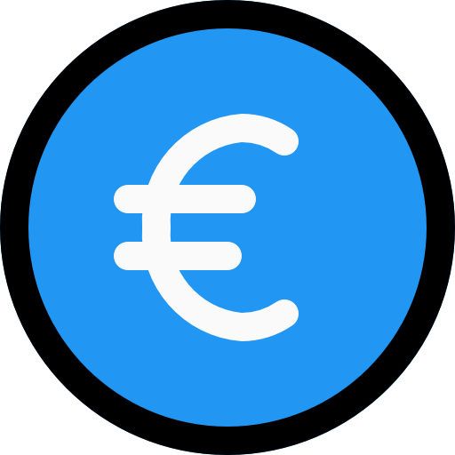 Euro Pixel Perfect Lineal Color icon