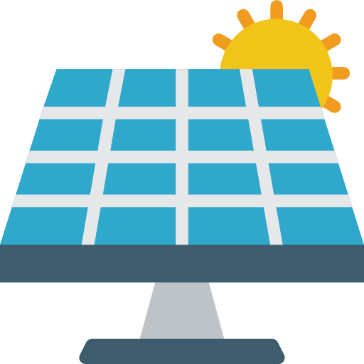 Солнечная энергия Basic Miscellany Flat иконка