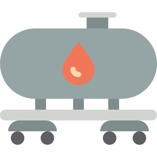 pétrolier Basic Miscellany Flat Icône