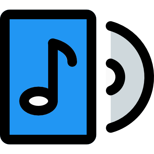 compact disc Pixel Perfect Lineal Color icon