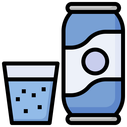 Soda can Surang Lineal Color icon