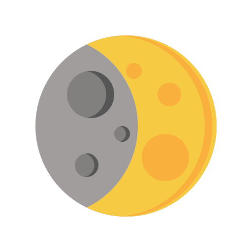 fase lunar Generic Flat icono