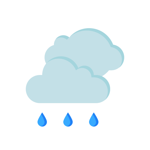 regenen Generic Flat icoon
