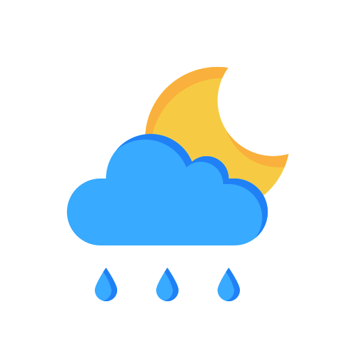 Raining Generic Flat icon