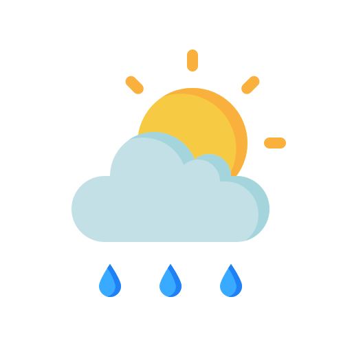 Raining Generic Flat icon