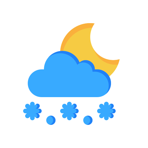 雪が降る Generic Flat icon