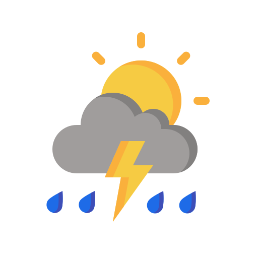burza-słońce Generic Flat ikona
