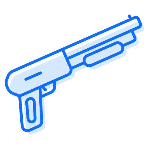 Shotgun Generic Blue icon