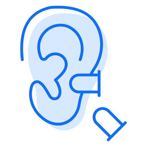 tappo per le orecchie Generic Blue icona