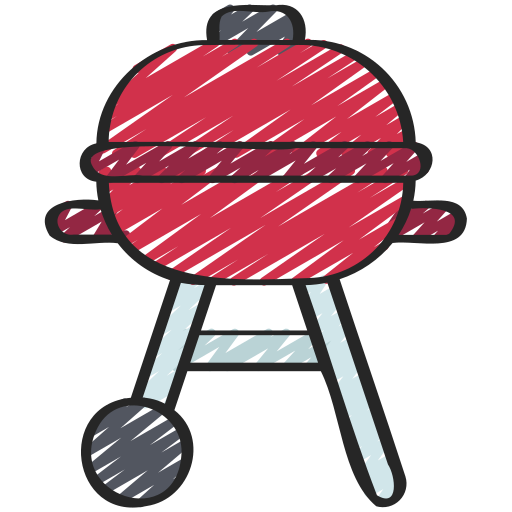 grill Juicy Fish Sketchy ikona