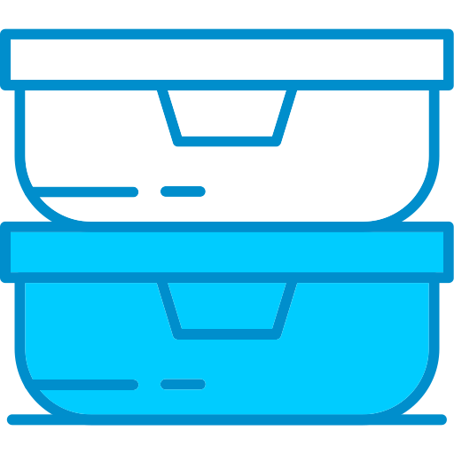 Food box Generic Blue icon