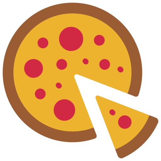 Pizza Juicy Fish Flat icon